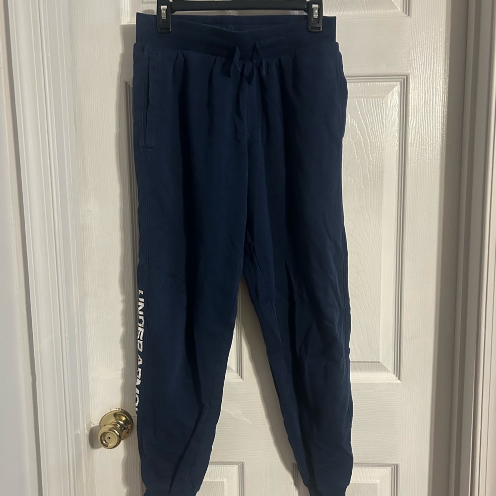 Under Armour Navy Track Pants